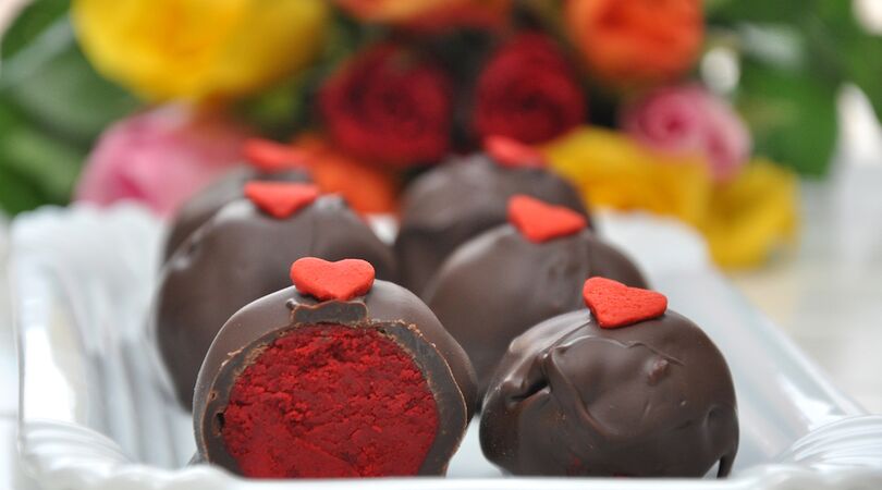 Red Velvet truffels: dit is hoe je ze maakt