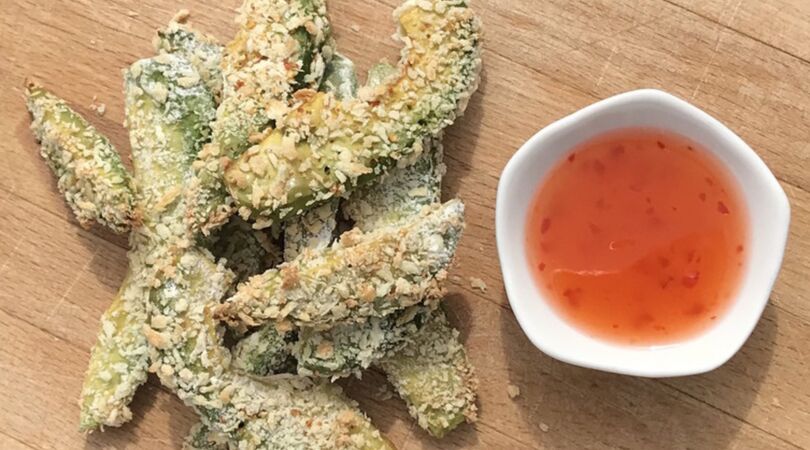 Zo maak je in een paar eenvoudige stappen deze overheerlijke crunchy avocado friet