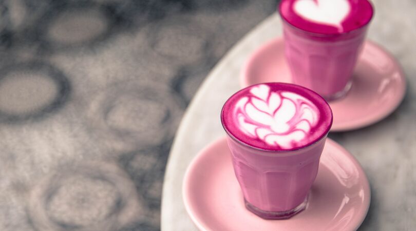 Dit restaurant is helemaal roze en bedekt met hartjes!