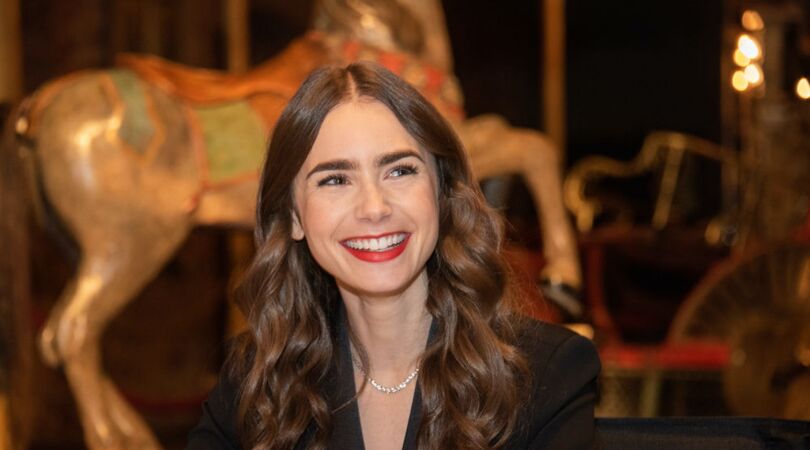 FOTO&rsquo;s: Lily Colins uit Emily in Paris is getrouwd