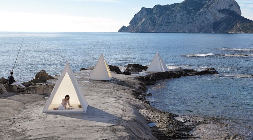 Ultieme plek om te relaxen: daarvoor is deze tipi perfect