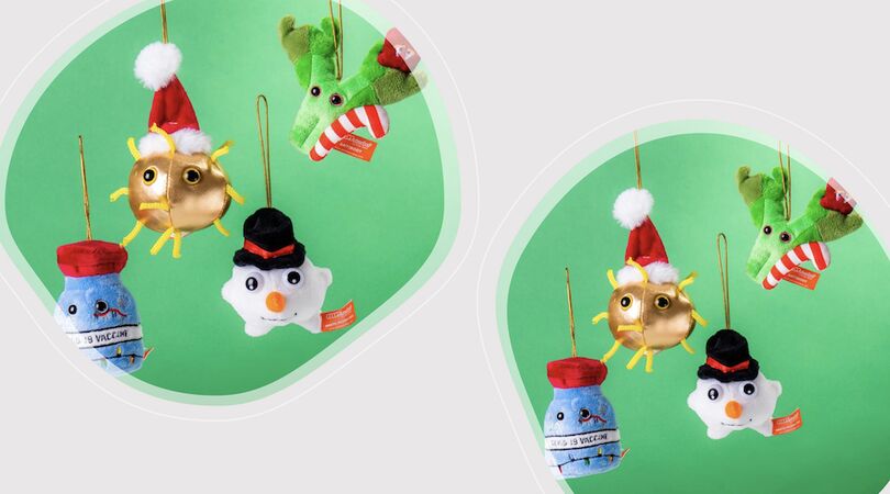 Met deze corona kerstballen heb jij dit jaar een hele unieke kerstboom