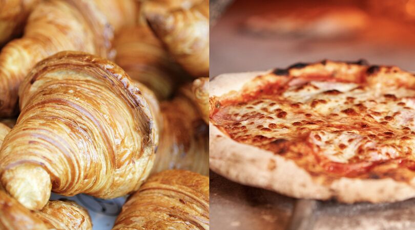 Deze pizza croissants zijn heel makkelijk te maken (en ook nog eens heel erg lekker)