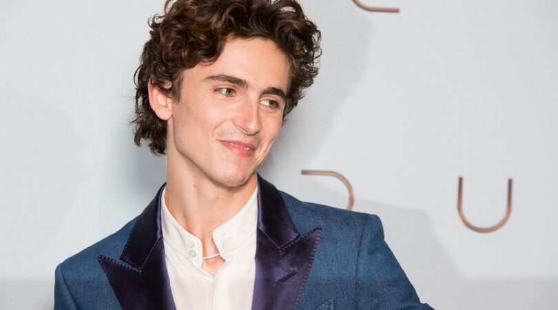 Is it hot in here? Timoth&eacute;e Chalamet deelt hoe hij eruitziet als Willy Wonka