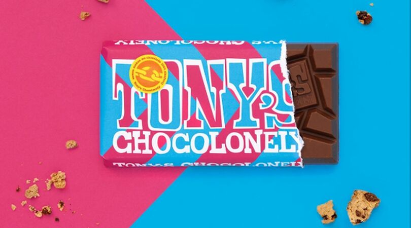 Ren naar de winkel voor de nieuwe Tony&rsquo;s Chocolonely chocolate chip cookie smaak