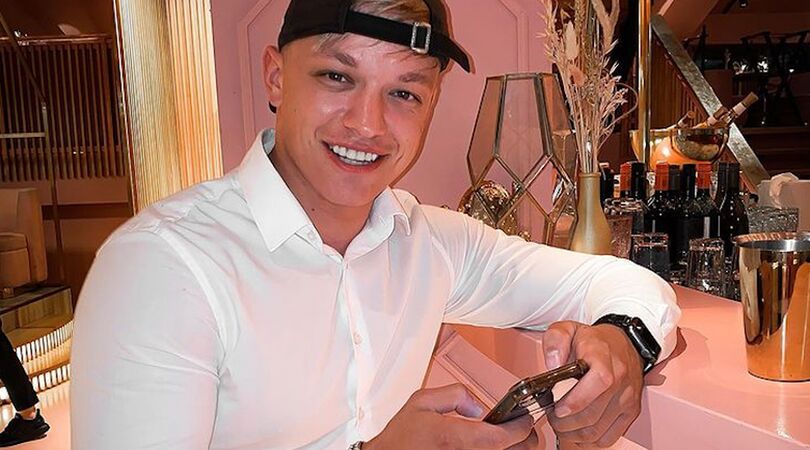 Ouch: Dusty van Ex On The Beach deelt heftige foto&rsquo;s van vlak na zijn ongeluk