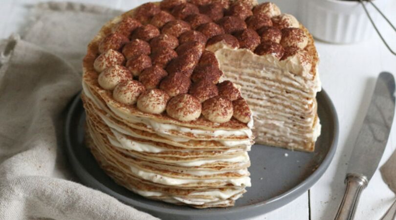 Yum: Met deze tiramisucr&ecirc;pes steel jij de show met Kerst