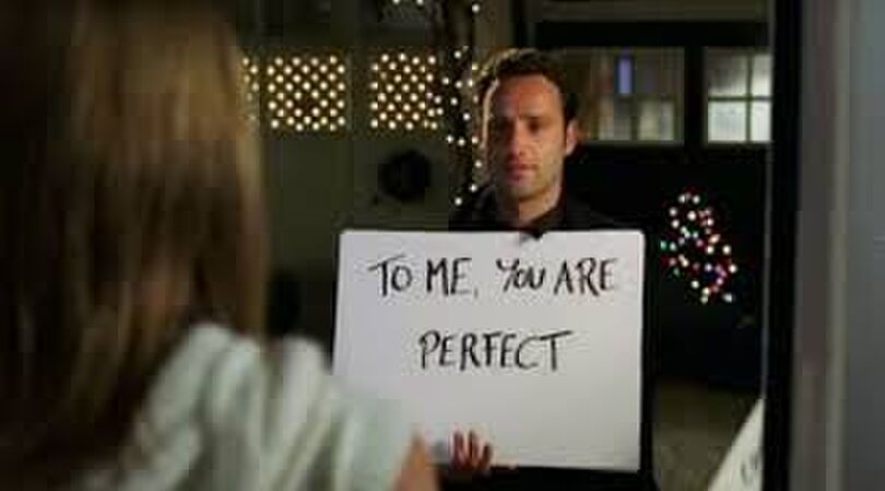Dit was eigenlijk de bizarre eindsc&egrave;ne van Love Actually geweest