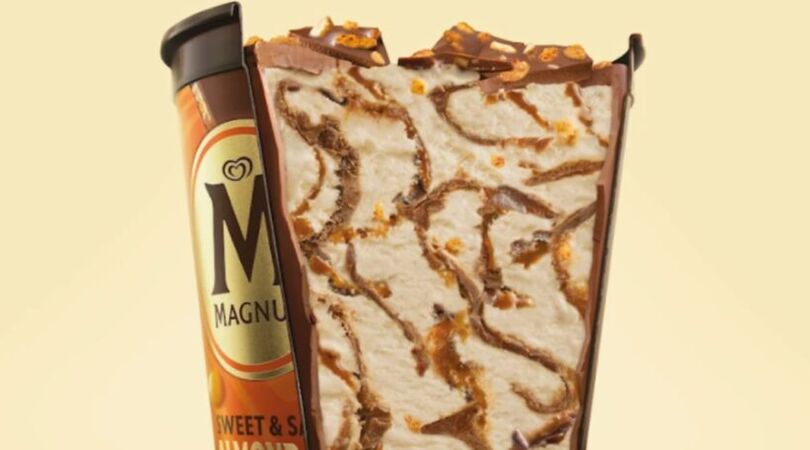 OMG, dit willen we proeven: de nieuwe Magnum Sweet & Salty Almond Remix