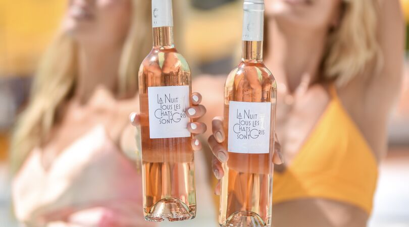 Chats Gris Ros&eacute;