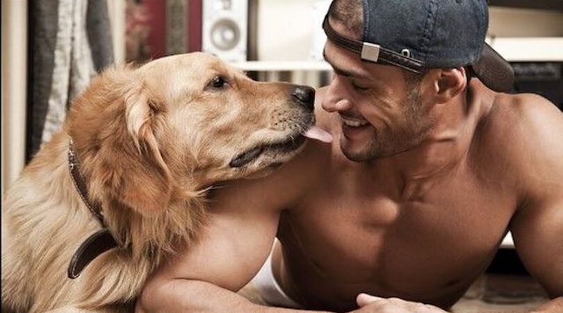 knappe-mannen-honden