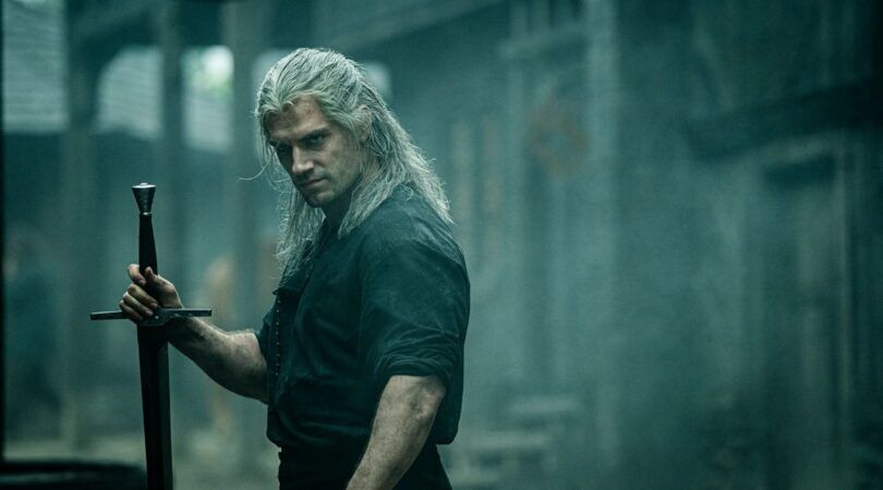 Henry Cavill als The Witcher.
