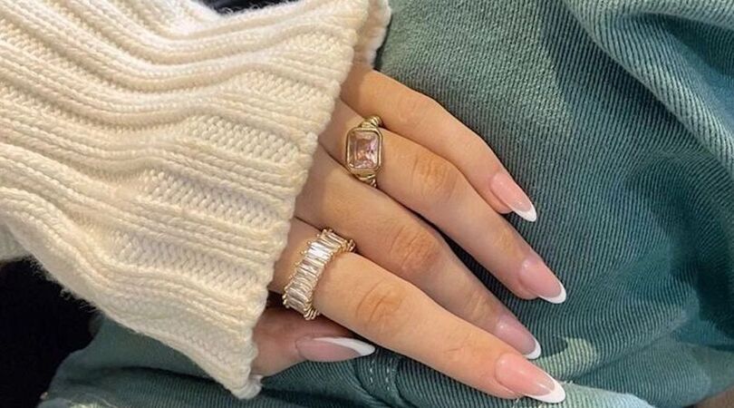 french manicure hack
