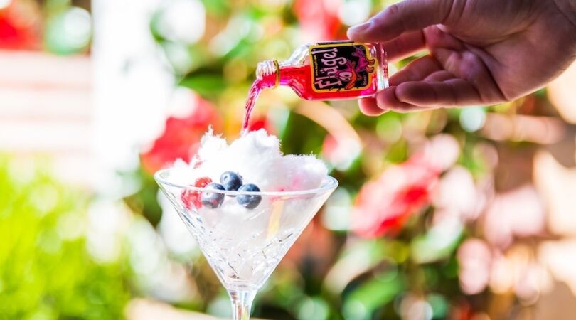 Flügel suikerspin cocktail