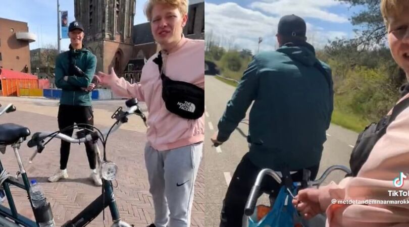 tandem naar marokko fietsen