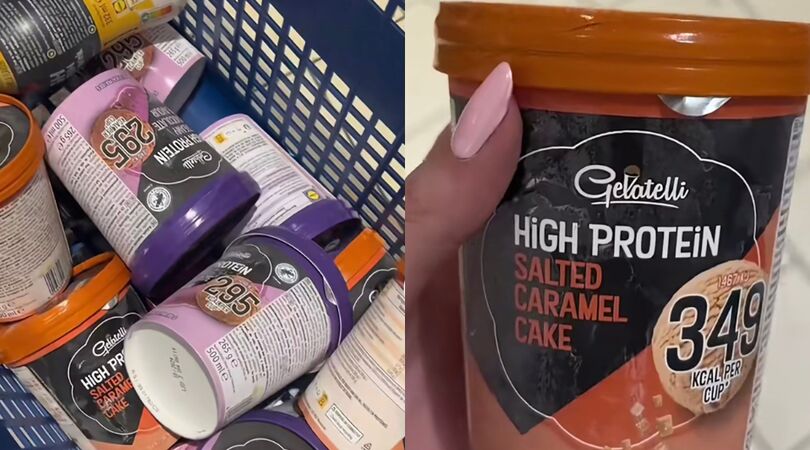 lidl high prote&iuml;ne ijs