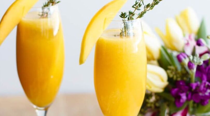 mimosa slush