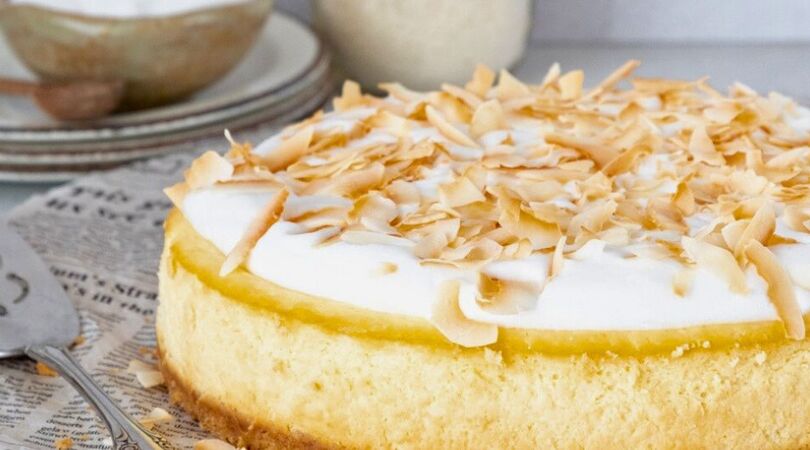 kokos cheesecake