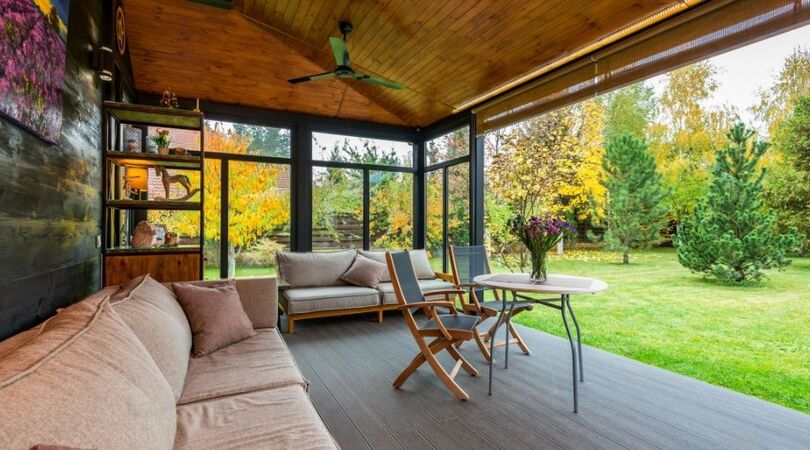 zo maak je een heerlijke veranda om in te relaxen