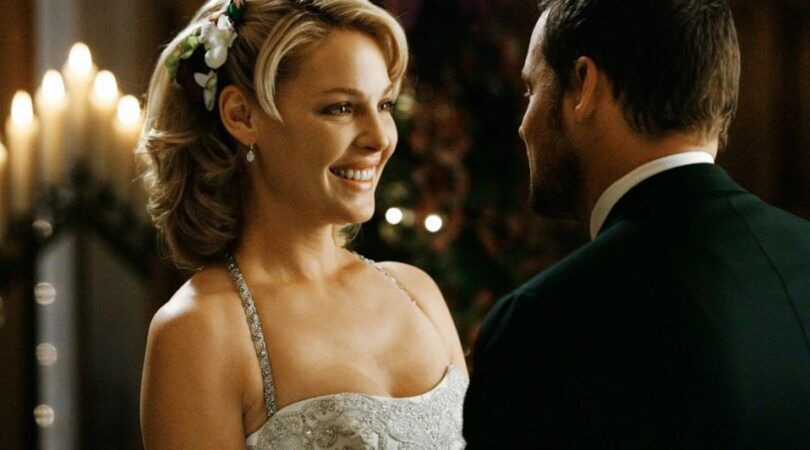 vrouw huilt van blijdschap op haar bruiloft