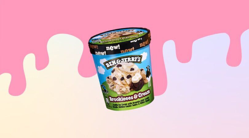 De nieuwe smaak Brookies & Cream.