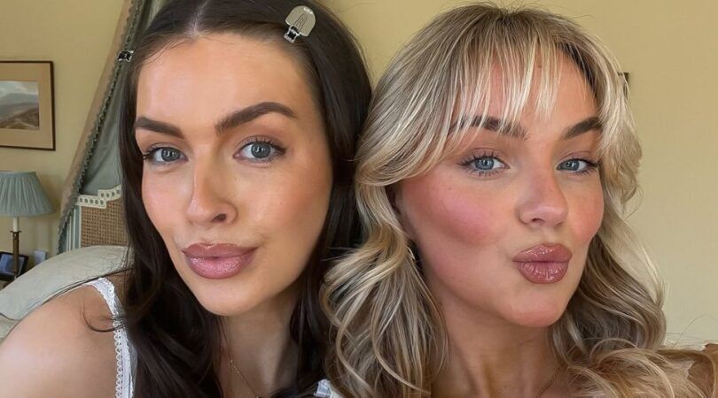 Twee beste vriendinnen.