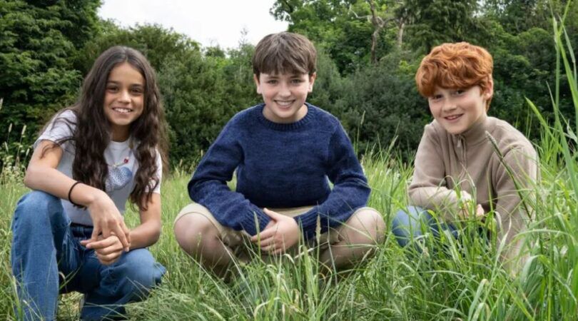 De nieuwe Harry, Ron en Hermione.