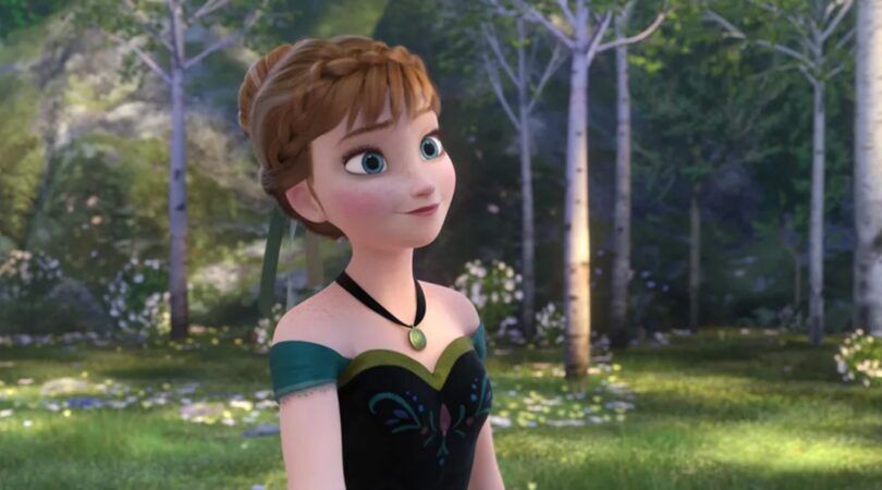 Anna uit Frozen.
