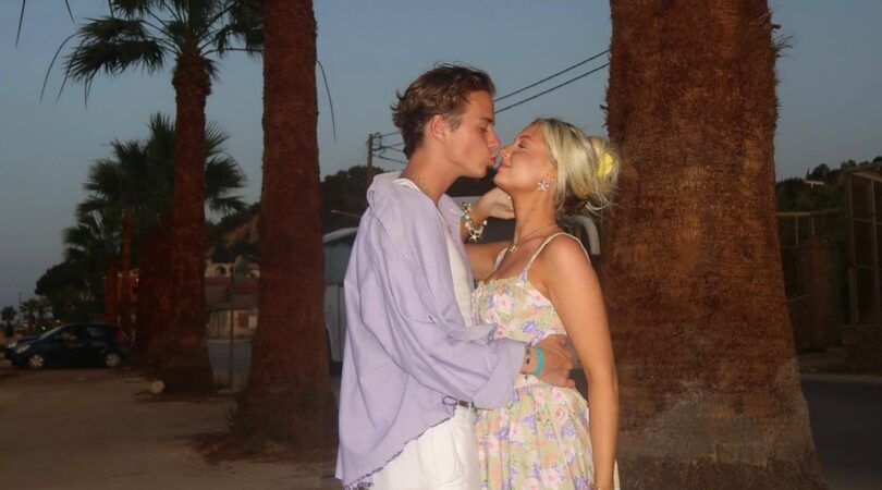 manou en mark op vakantie