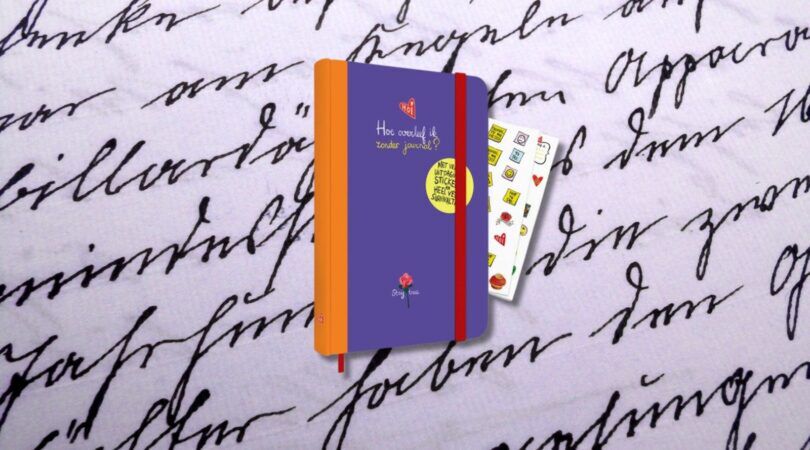 Illustratie van Hoe Overleef Ik-journal.