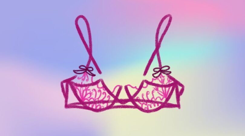 Illustratie van een beha.