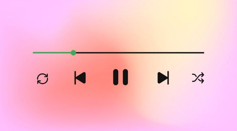 Een nummer speelt af op Spotify.