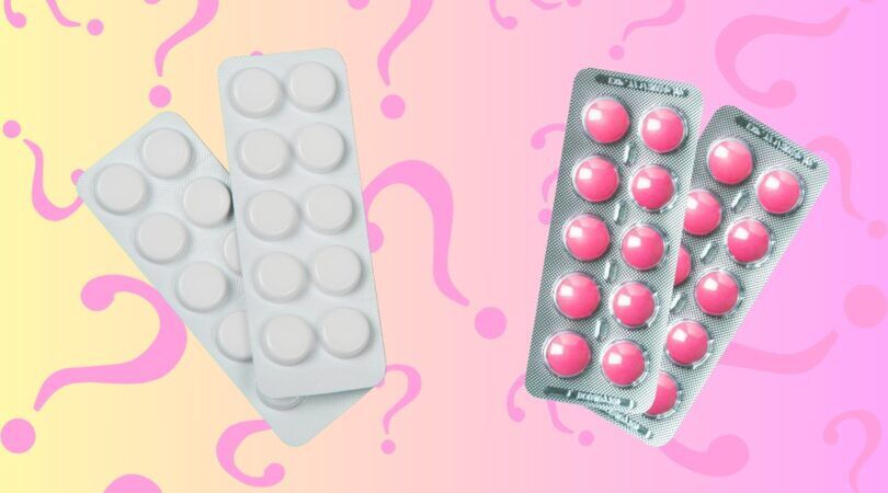 paracetemol- en ibuprofen-strips