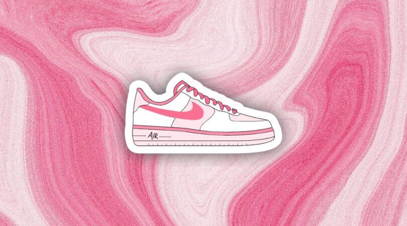 Illustratie van een sneaker.