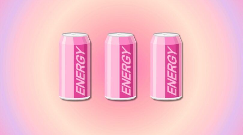 Illustratie van een energiedrankje.