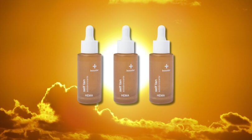 De self tan drops van HEMA