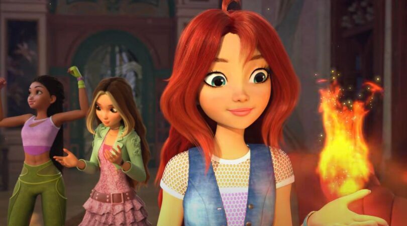 Een shot uit de reboot van Winx Club.