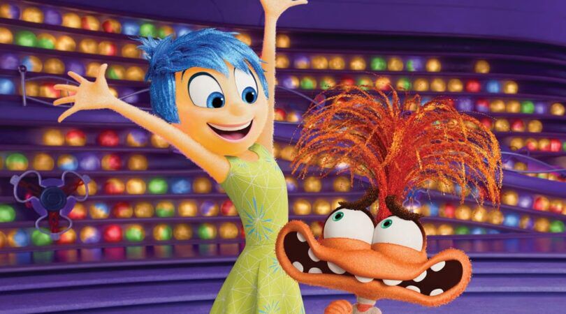 Anxiety en Joy uit Inside Out 2.