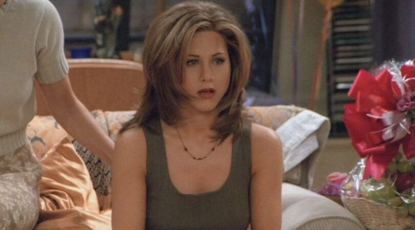 Rachel Green uit Friends.