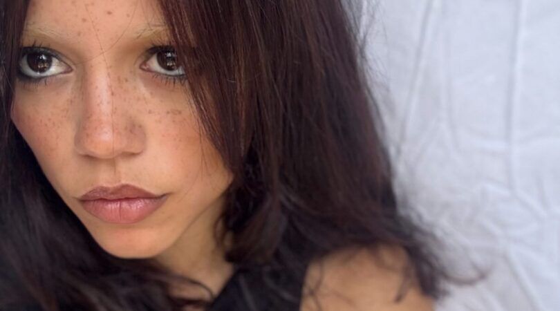 Een selfie van Jenna Ortega.