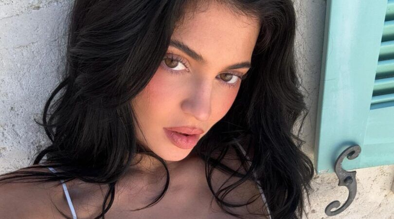 Een selfie van Kylie Jenner.