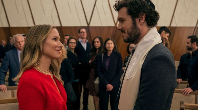 Kirsten Bell en Adam Brody in Nobody Wants This.