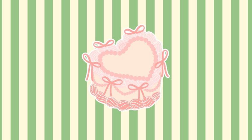 Illustratie van een taart.