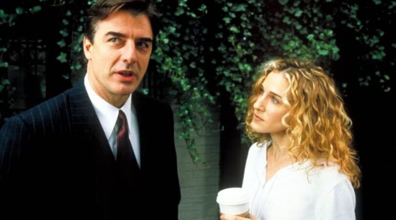 Big en Carrie uit Sex And The City