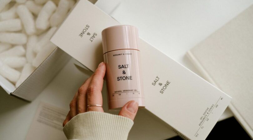 Foto van een deodorant.