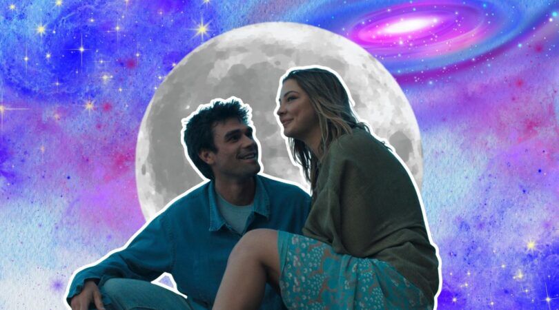 Illustraties van een volle maan.