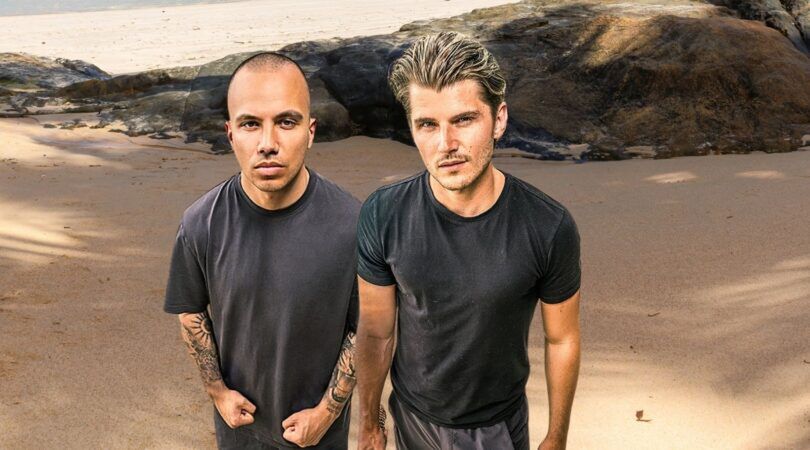 Nordin en Twan uit Expeditie Robinson.