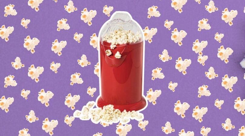 Popcorn machine van Xenos.