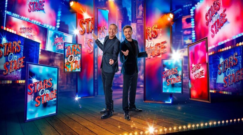 Jamai en Buddy als presentatoren voor Stars on Stage.