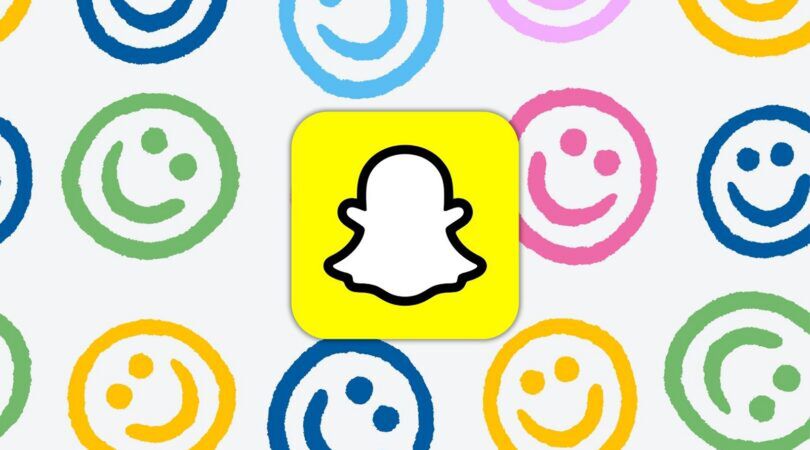 Het Snapchat logo.